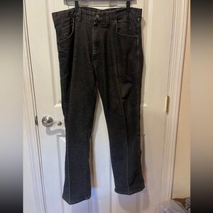 Wrangler Dark Gray Denim 36x30 Jeans